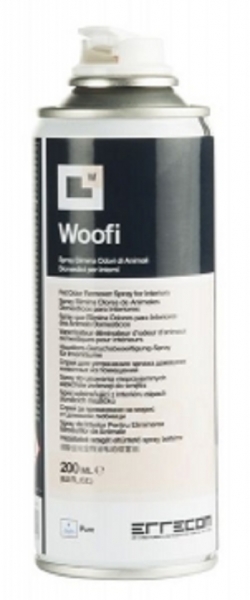 Spray nanotech eliminare mirosuri animale interior auto ERRECOM WOOFI 200 ml
