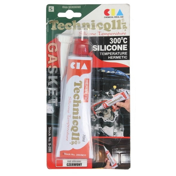 Silicon rosu pentru motoare Technicqll 70ml