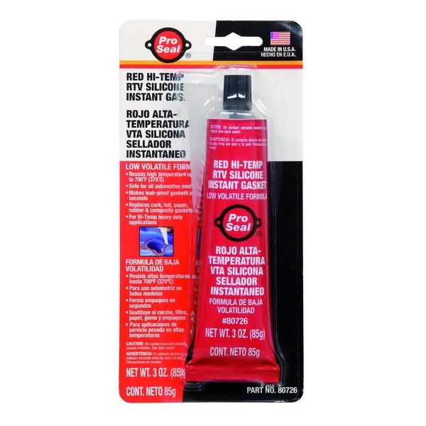 Silicon etansare garnituri rosu Pro Seal 85 ml