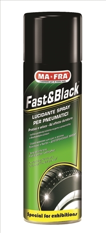 Spray Silicon Negru Special Anvelope Fast Black Ma Fra