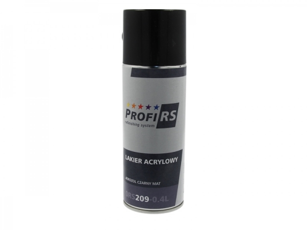 Spray Clearcoat Negru Mat 400 ml